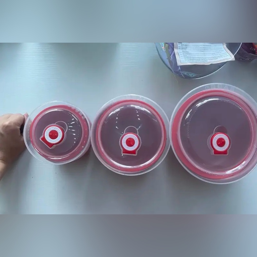 3pc Blue Mixing Bowl Set - Picture 4 of 7